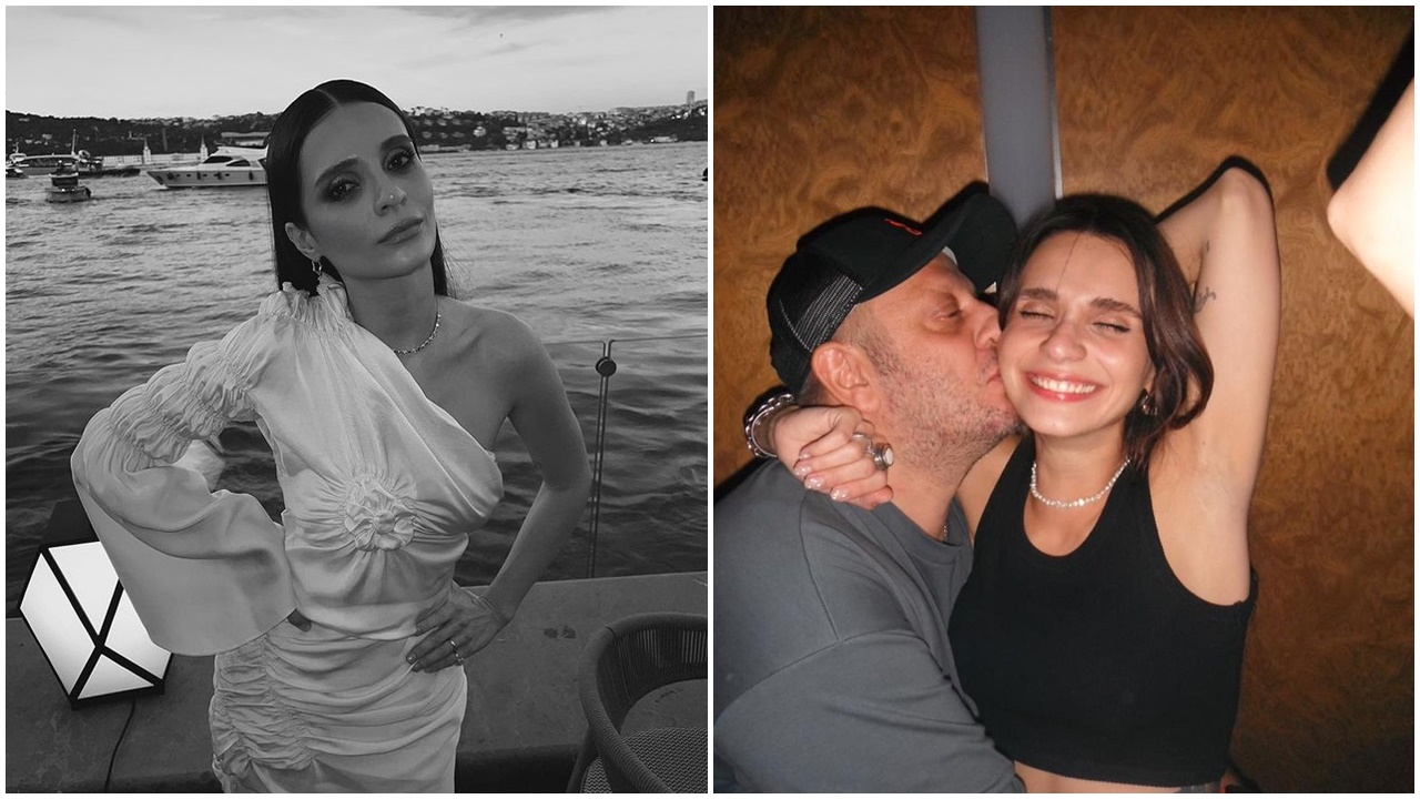 Meriç Aral, poz vereyim derken az kalsın düşüyordu!