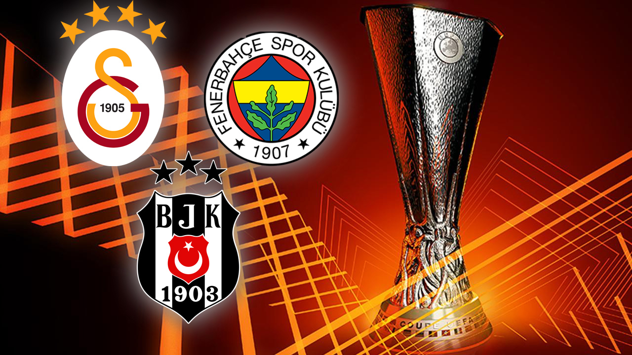 UEFA Avrupa Ligi’nde Galatasaray, Fenerbahçe ve Beşiktaş’ın rakipleri belli oldu! İlk kez düzenlenecek formatta her temsilcimizin 8 rakibi olacak…