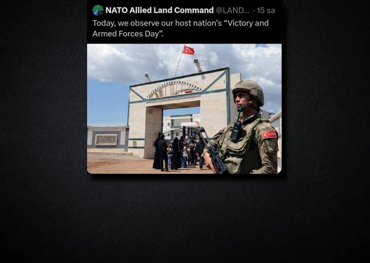NATO'dan garip 30 Ağustos kutlaması! Tepkiler sonrası paylaşım silindi...