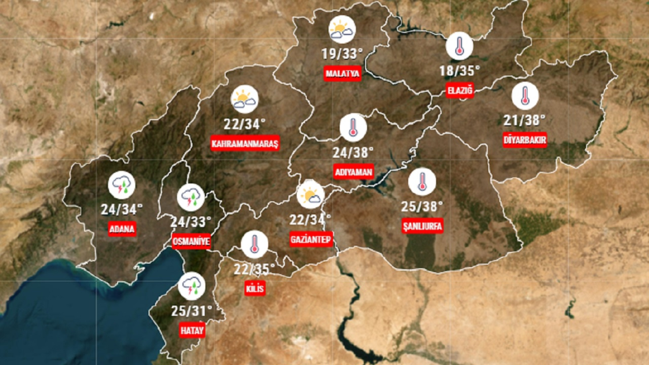 31 Ağustos 2024 deprem bölgesinde hava durumu! İşte 11 ilde beklenen sıcaklıklar...