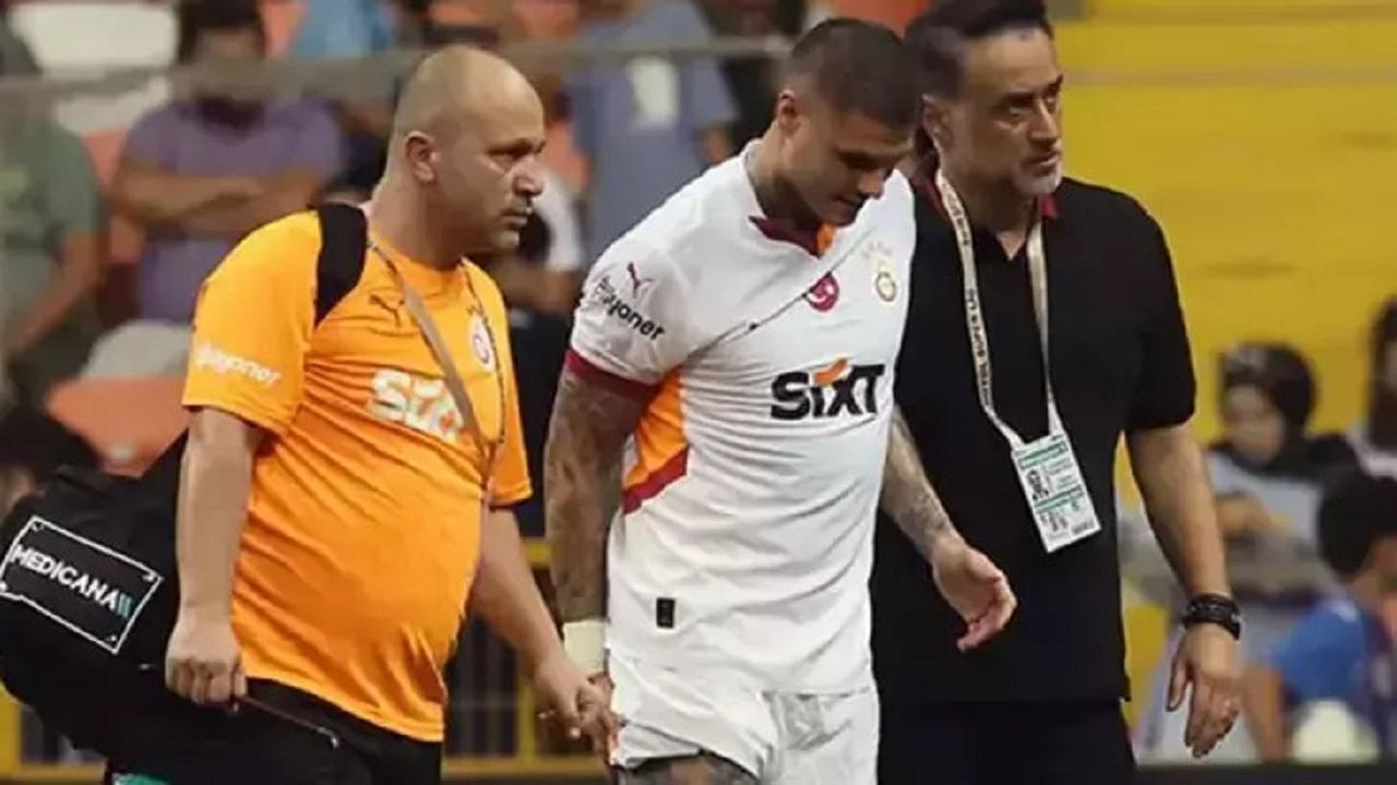 Mauro Icardi'nin sağlık durumuyla ilgili Galatasaray'dan resmi açıklama!