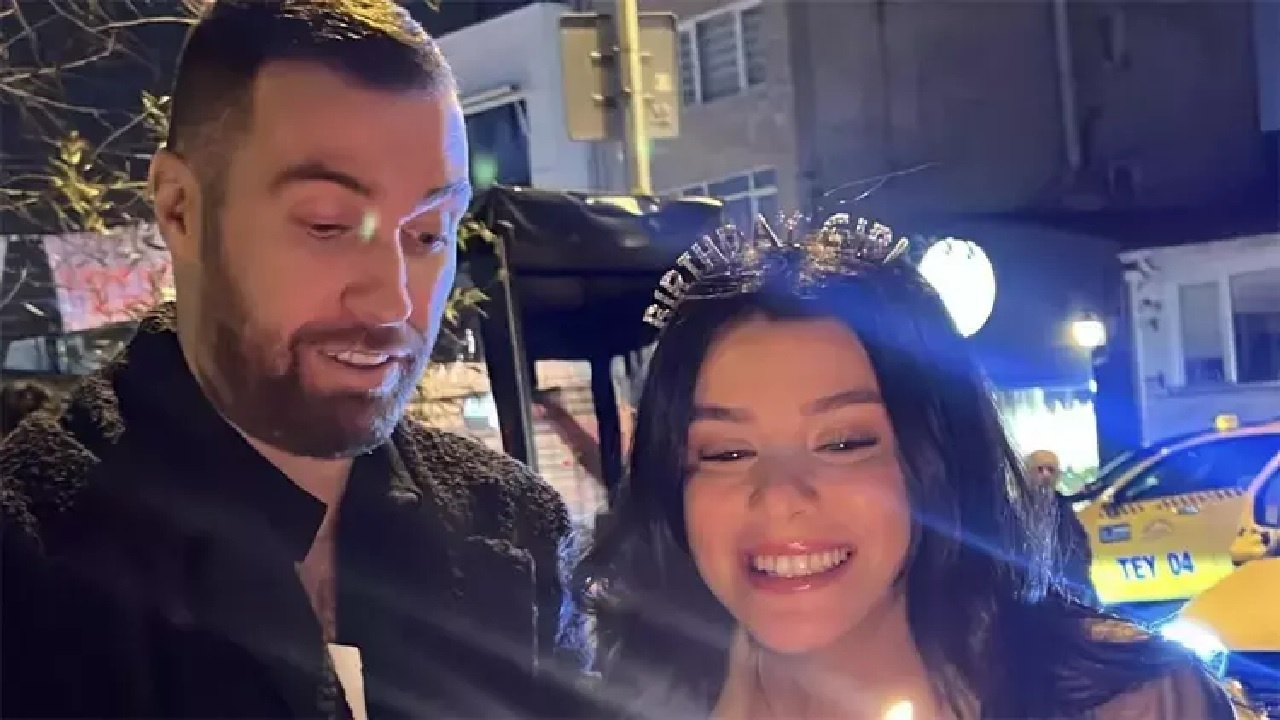 İlayda Alişan'dan Oğulcan Engin'e sürpriz doğum günü kutlaması