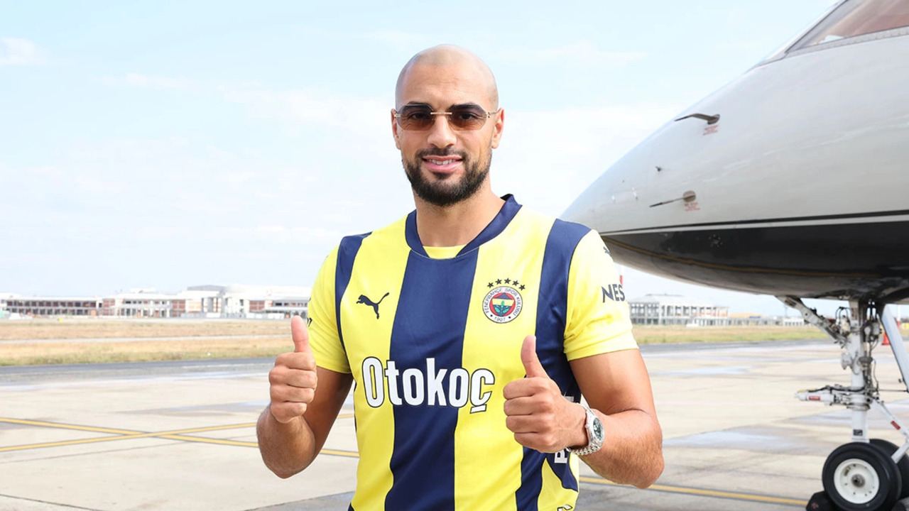 Sofyan Amrabat, Fenerbahçe için İstanbul'a ayak bastı!