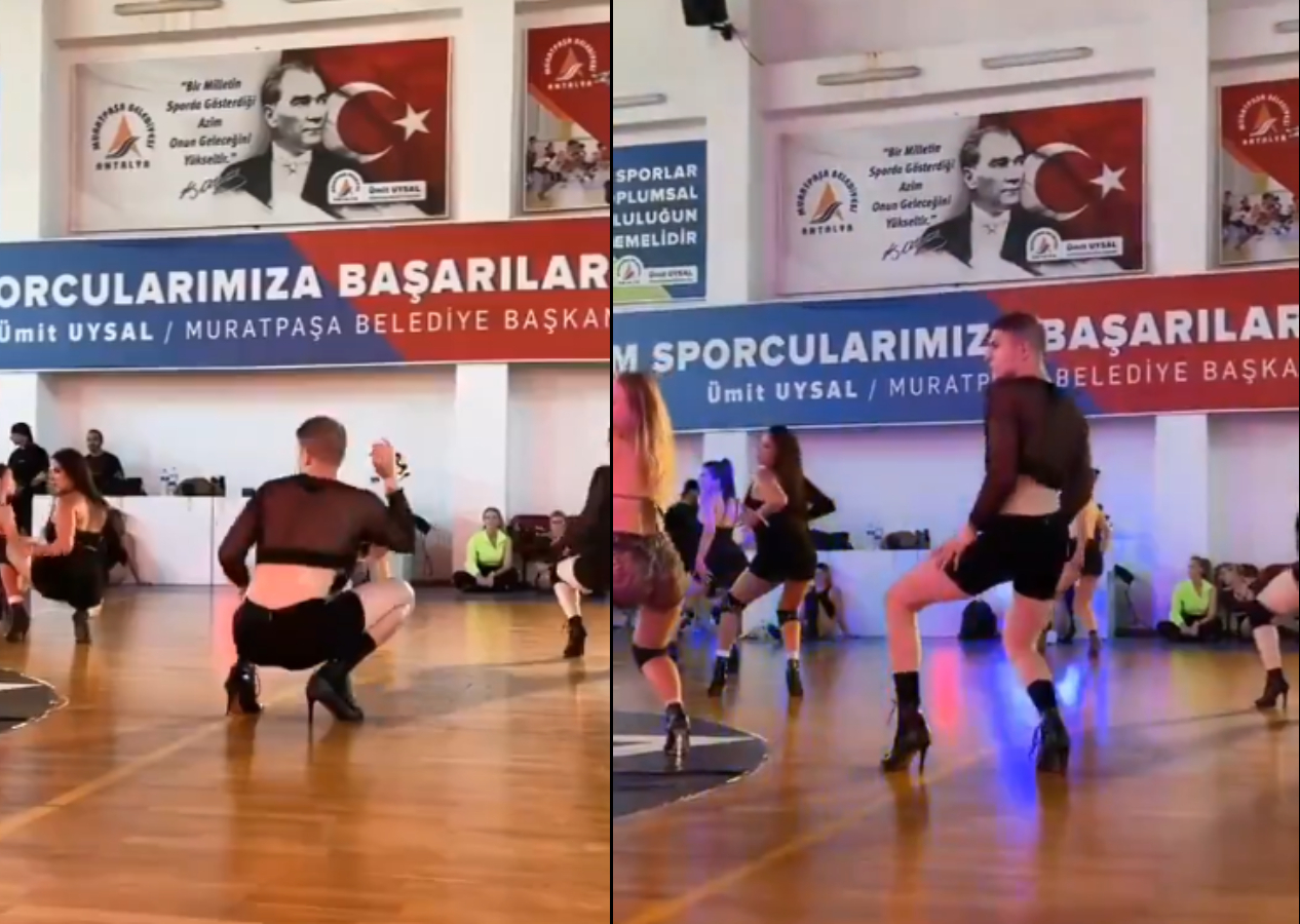 CHP'li Muratpaşa Belediyesi'nin etkinliğinde tepki çeken dans