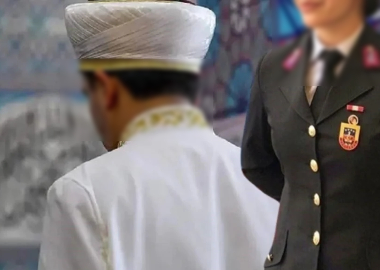 Kadın astsubay ilişkiye girme karşılığında imamdan para istedi
