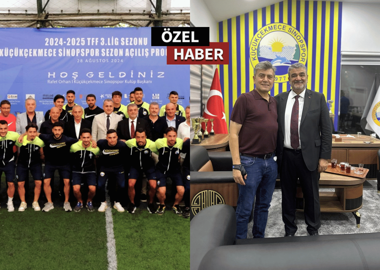 Küçükçekmece Sinop Spor’da artık tek hedef 1.lig!
