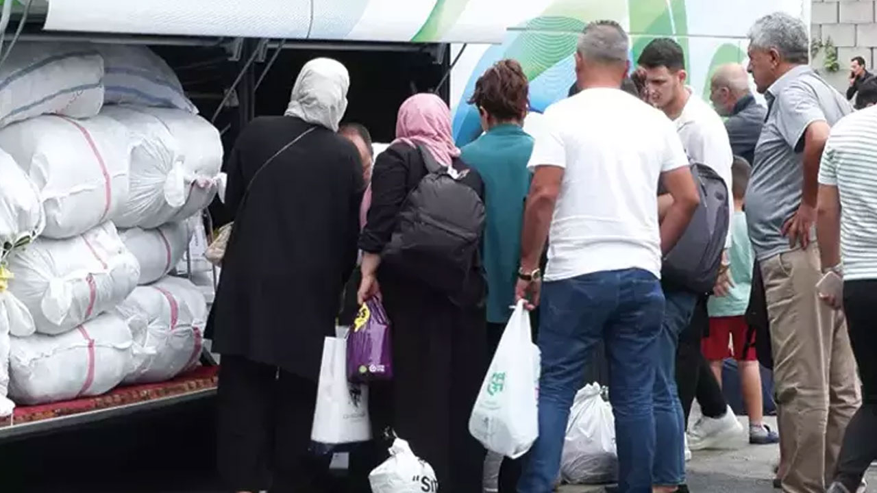Okulların açılmasına sayılı günler kala otogarlarda dönüş yoğunluğu
