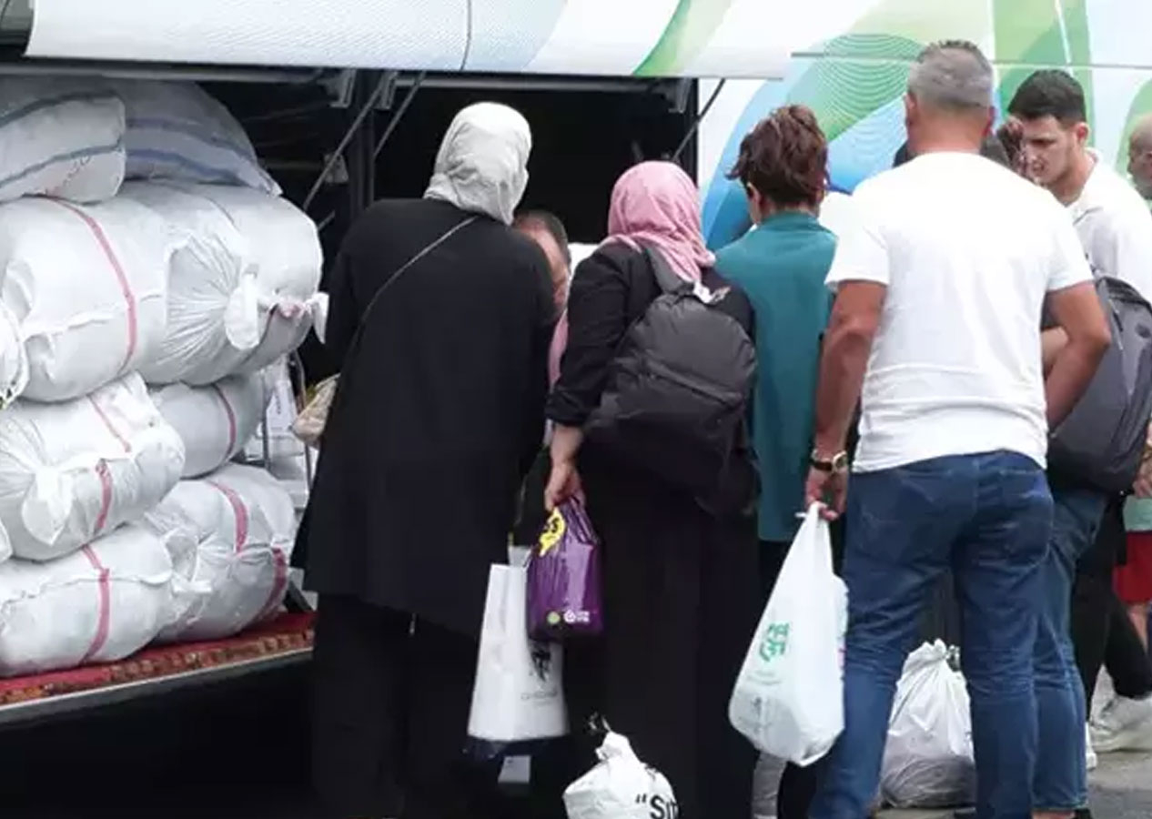 Okulların açılmasına sayılı günler kala otogarlarda dönüş yoğunluğu