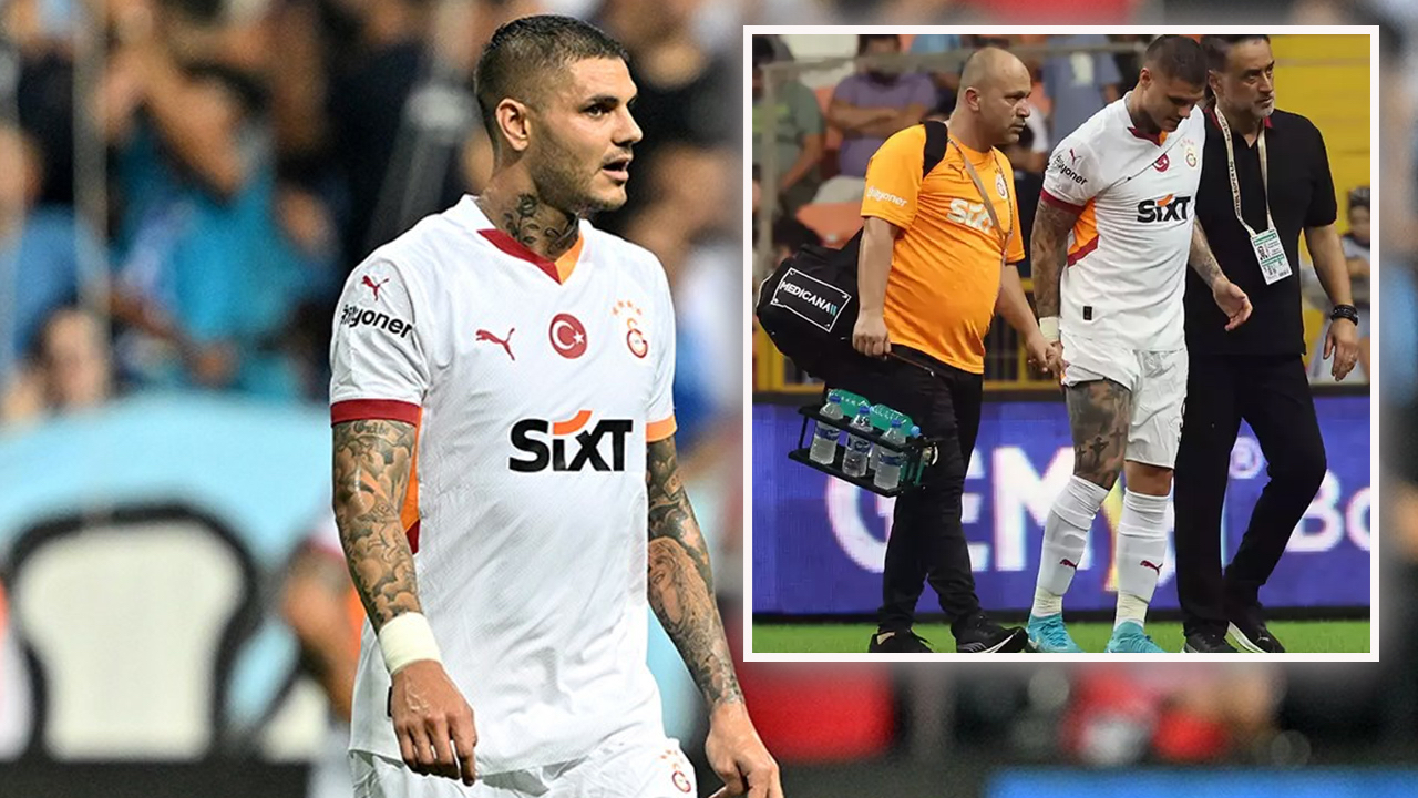 Galatasaray'dan Mauro Icardi'nin sakatlığıyla ilgili son dakika açıklaması! MR'ı çekildi ve sonuçlar belli oldu