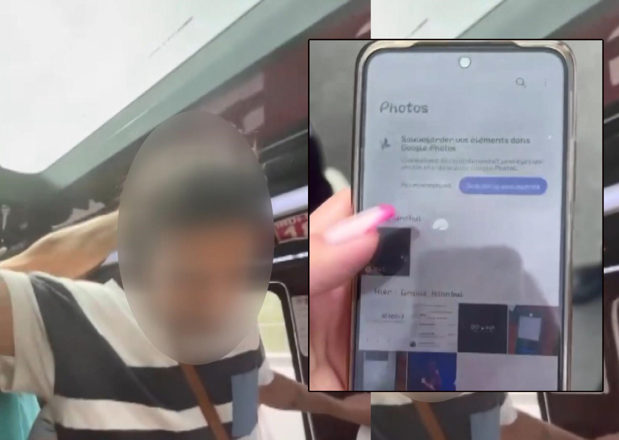 Minibüste gizlice kadınların fotoğraflarını çeken sapık yakayı ele verdi