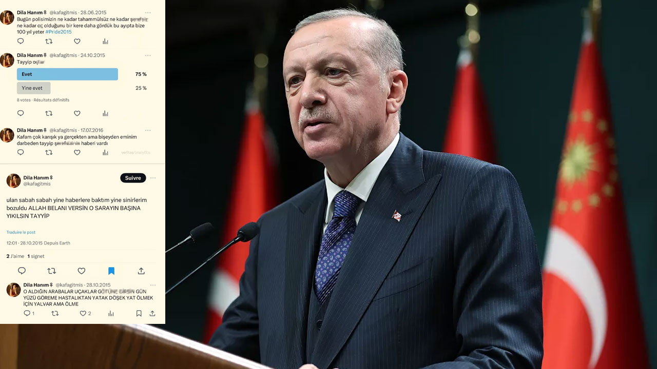 Birgün Gazetesi çalışanından Cumhurbaşkanı Erdoğan'a hakaret!