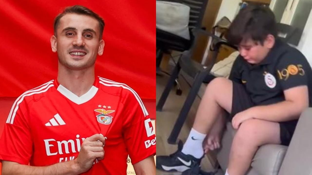 Kerem Aktürkoğlu, gitti diye gözyaşlarına boğulan minik Rüzgar'a mesaj var!