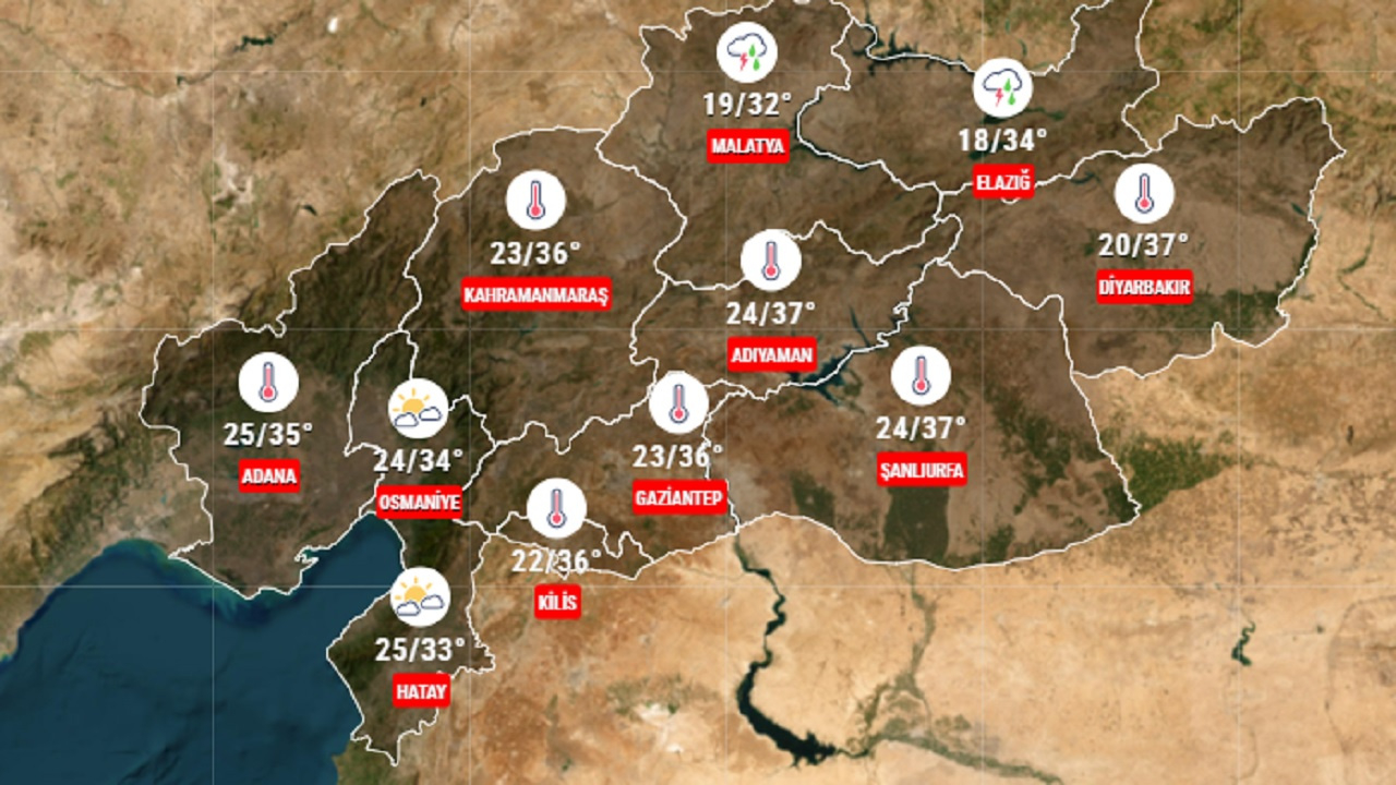 6 Eylül 2024 Cuma deprem bölgesi hava durumu! İşte 11 ilde beklenen sıcaklıklar...