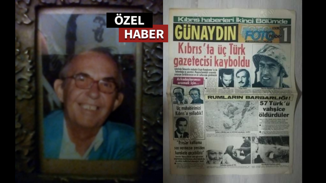 O gazeteci hayatını kaybetti! Kıbrıs Barış Harekatı’nda Rumlar’a esir düşmüştü