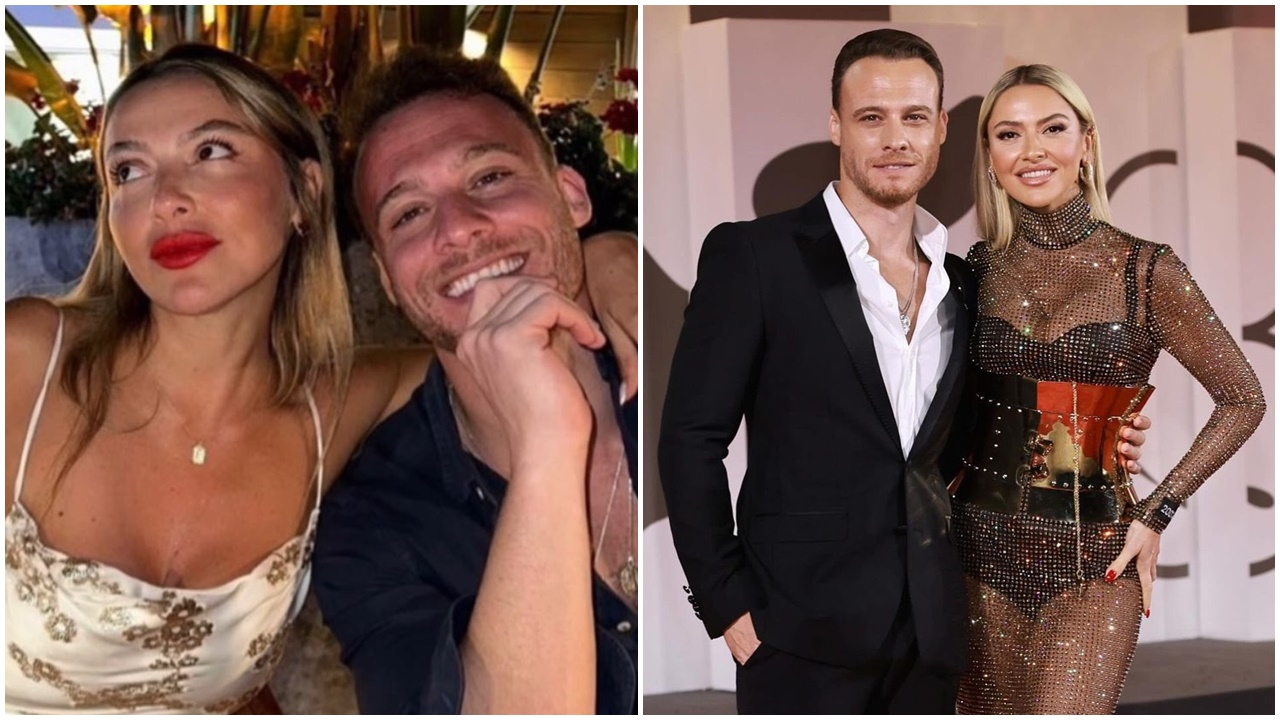 Kırmızı halı şov! Hadise ve Kerem Bursin, Venedik Film Festivali'ne damga vurdu