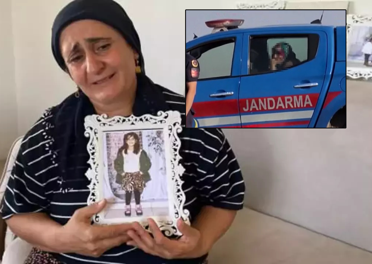 Narin'in annesi Yüksel Güran jandarmaya teslim edildi
