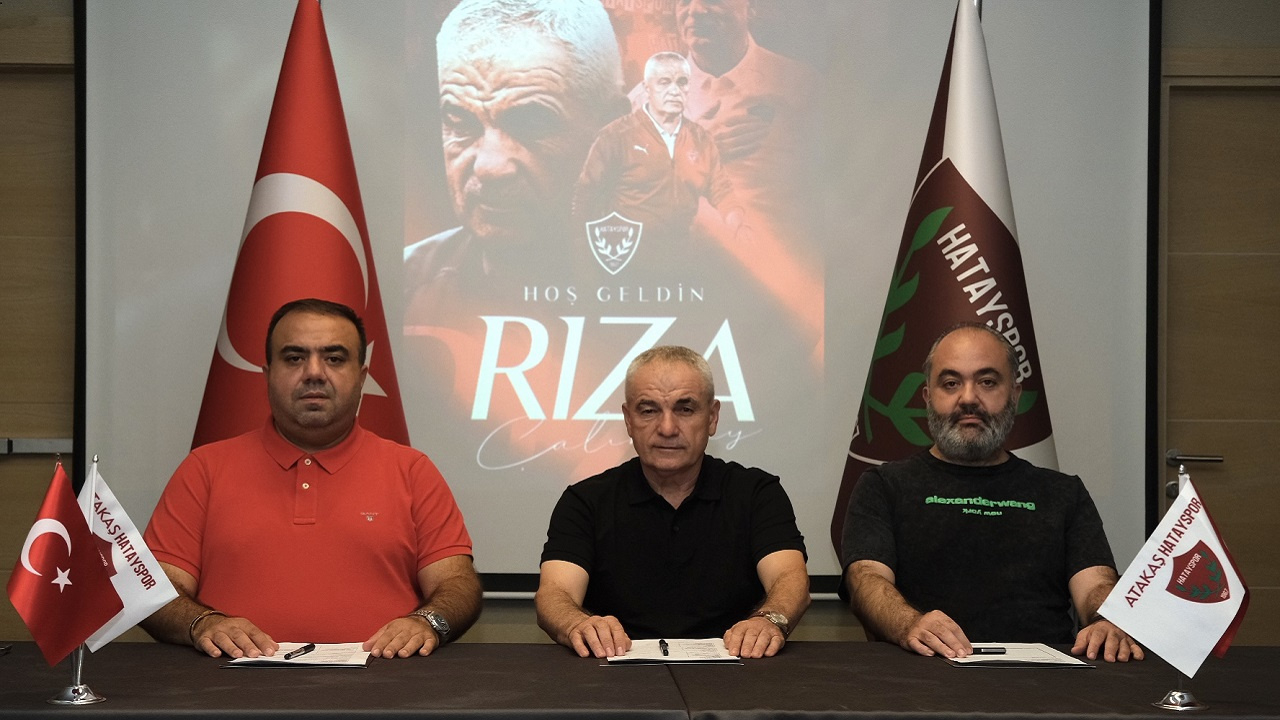 Hatayspor'da teknik direktörlüğe Rıza Çalımbay getirildi!