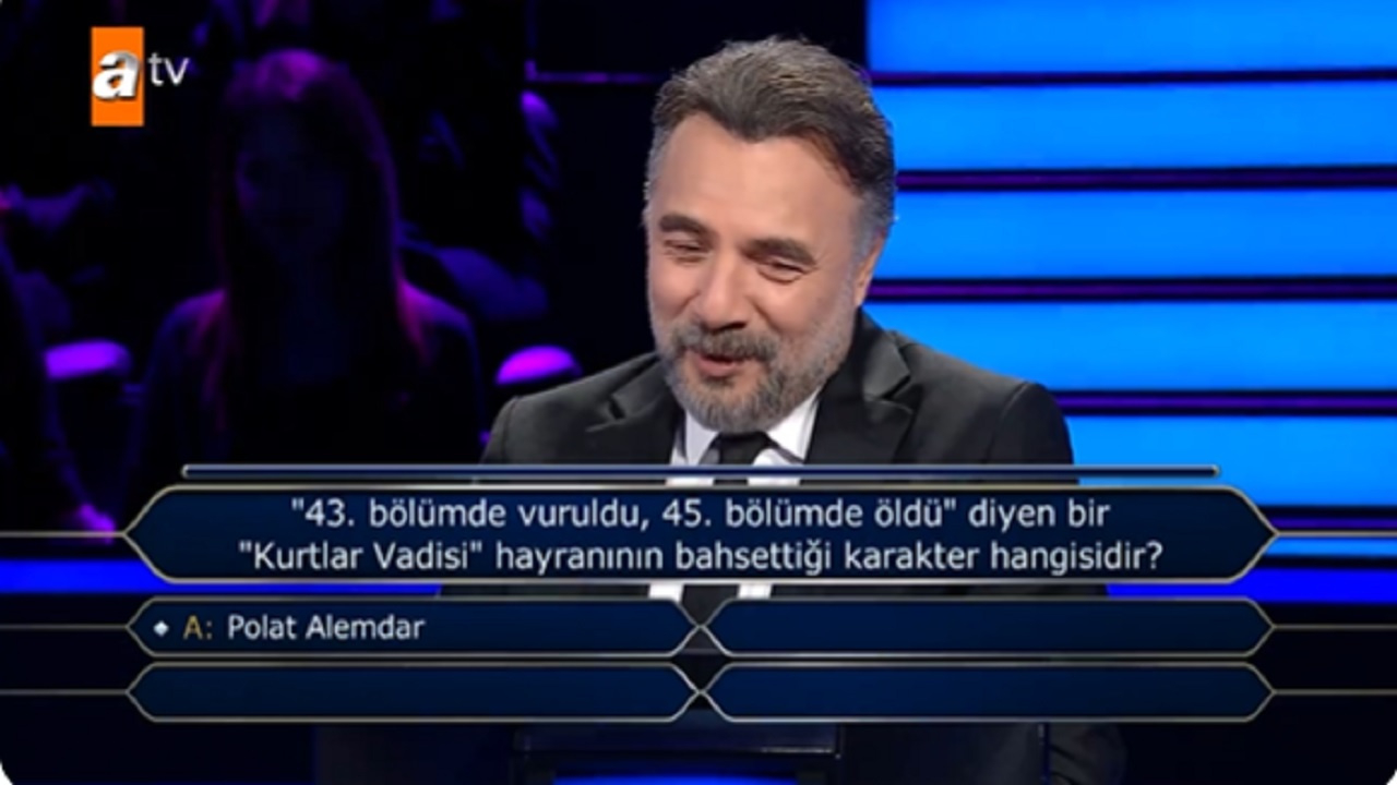 Kim Milyoner Olmak İster'de yeni dönem! Oktay Kaynarca'yı Kurtlar Vadisi'ne götüren o soru...