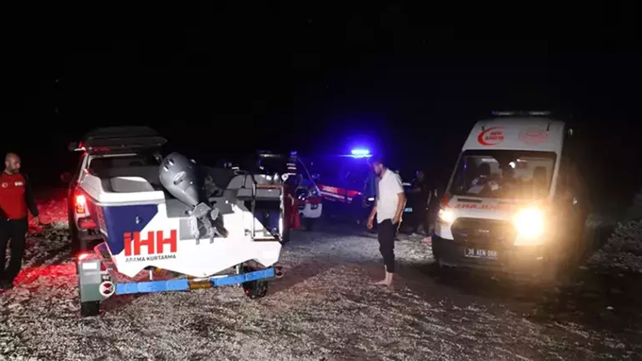 Kayseri'de acı olay! Barajda balık tutarken bataklığa saplandılar