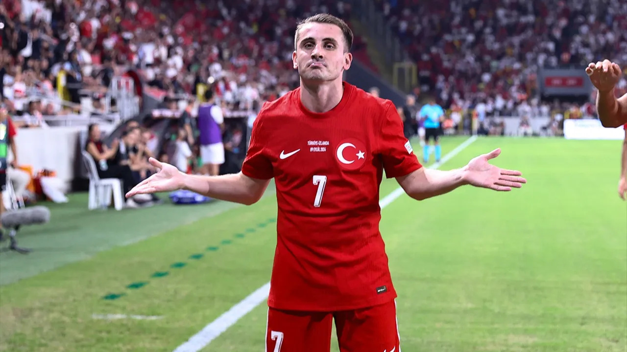 Kerem Aktürkoğlu'ndan milli takım formasyla ilk hat-trick!