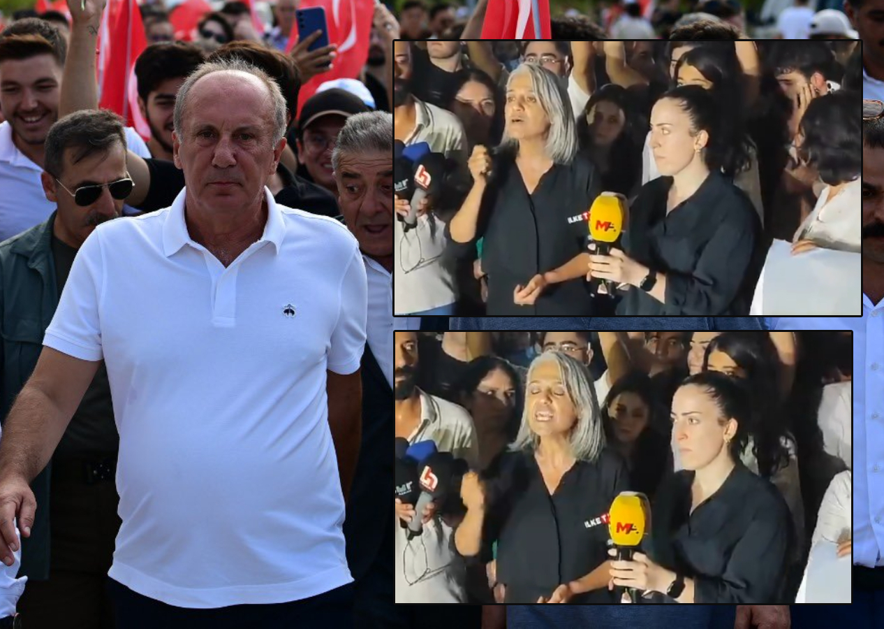 Muharrem İnce'den Narin Güran yürüyüşünde konuyu "Kürdistan"a getiren DEM Partili kadınlara çok sert tepki