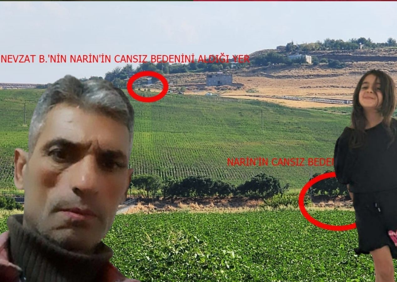 Kan donduran detaylar! Narin'in cansız bedeninin bulunduğu yerde 50 dakika kalmış!