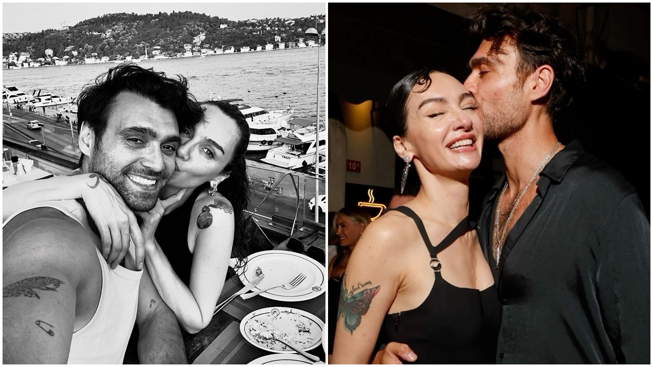 Birce Akalay ve Hakan Kurtaş, Amsterdam’da aşka geldi