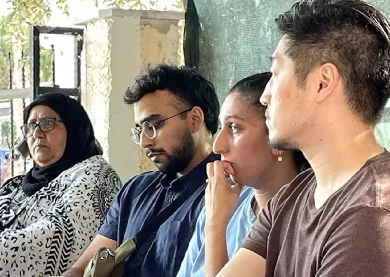 İsrail askerleri katletmişti! Ayşenur Ezgi Eygi'nin eşi taziyeleri kabul etti