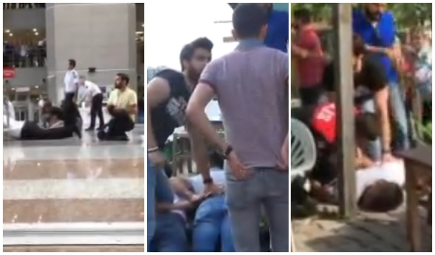 Çağlayan Adliyesi'nde çatışma çıktı! Yaralı ve gözaltılar var... / VİDEO