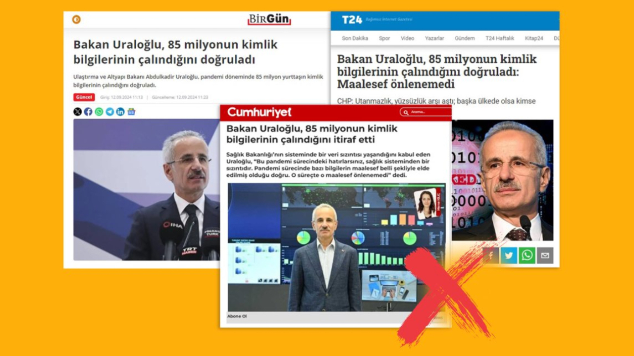 85 milyon kişinin verilerinin çalındığı iddiası asılsız çıktı! İletişim Başkanlığı'ndan açıklama