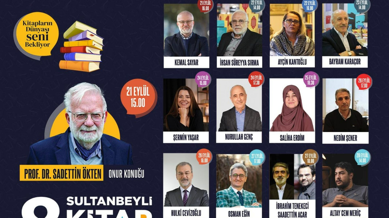 8. Sultanbeyli Kitap Fuarı başlıyor!