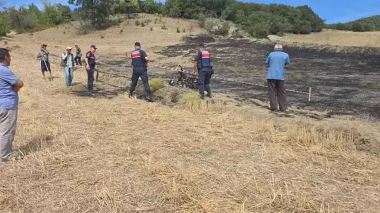 Tokat'ta korkunç intihar! Kendini ATV'ye zincirleyerek yaktı