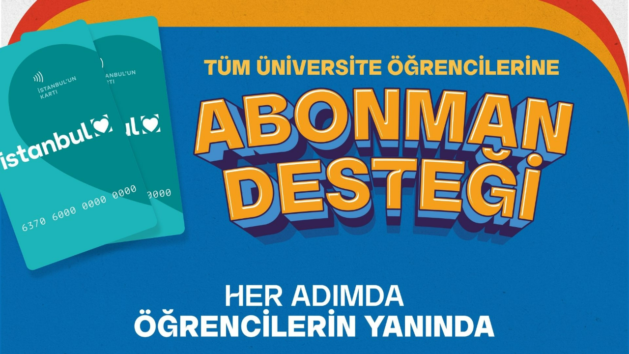 Sultanbeyli'de tüm üniversite öğrencilerine abonman desteği!