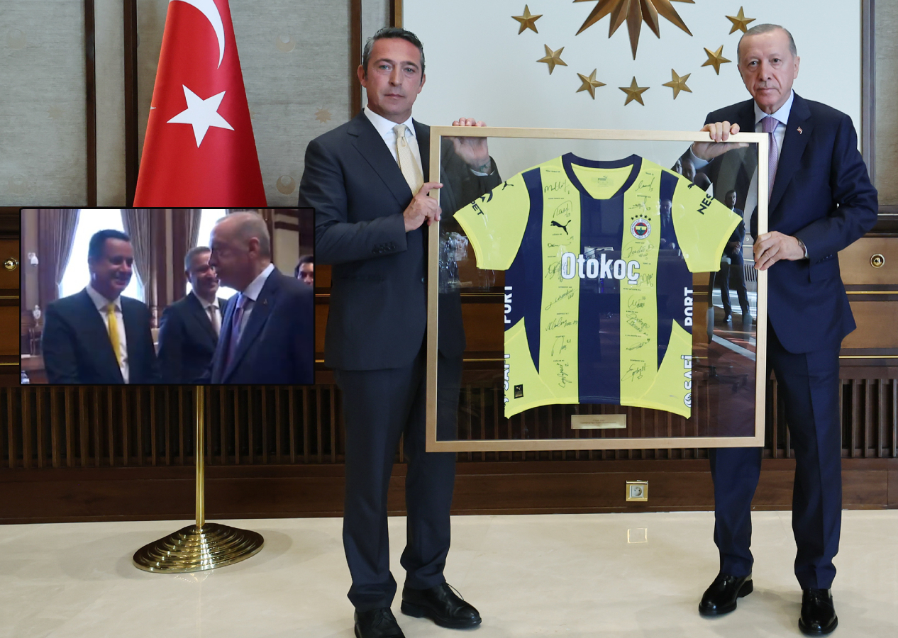 Fenerbahçe yönetimi tam kadro külliyede: Cumhurbaşkanı Erdoğan'dan görüşmede "Futbol kalitesi" vurgusu
