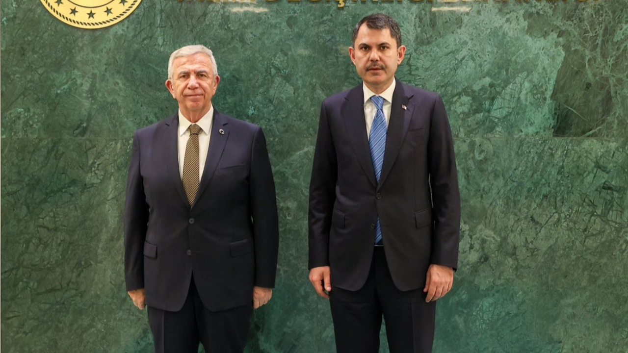 Bakan Kurum, Ankara Büyükşehir Belediye Başkanı Mansur Yavaş'ı kabul etti! "İstişarelerimiz sürecek"