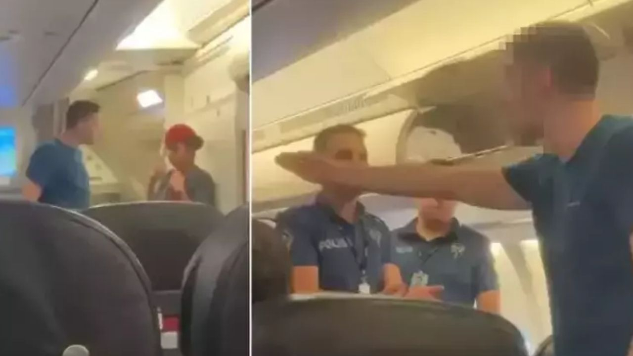 THY uçağında olay çıkarmıştı!  O yolcu tutuklandı