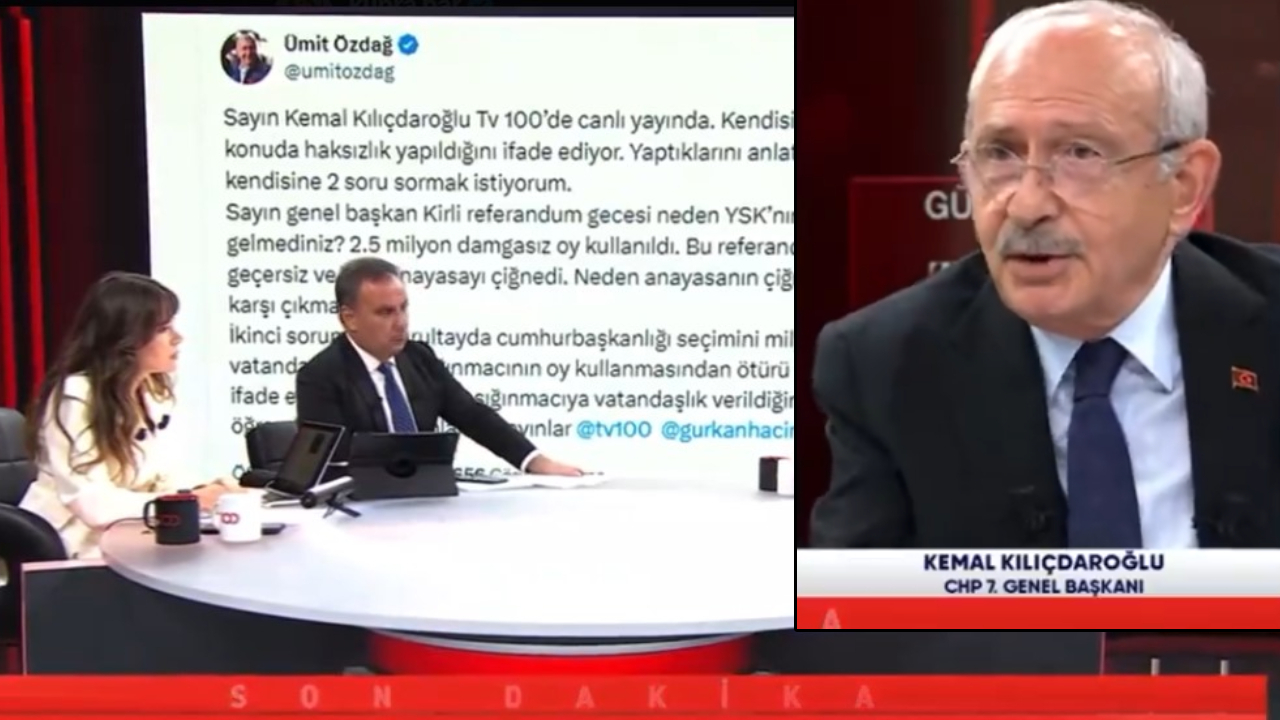 Kemal Kılıçdaroğlu gizli protokolü inkar edince Ümit Özdağ canlı yayında imzalı belgeyi paylaştı