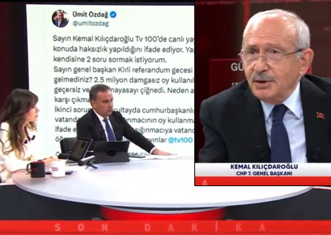 Kemal Kılıçdaroğlu gizli protokolü inkar edince Ümit Özdağ canlı yayında imzalı belgeyi paylaştı