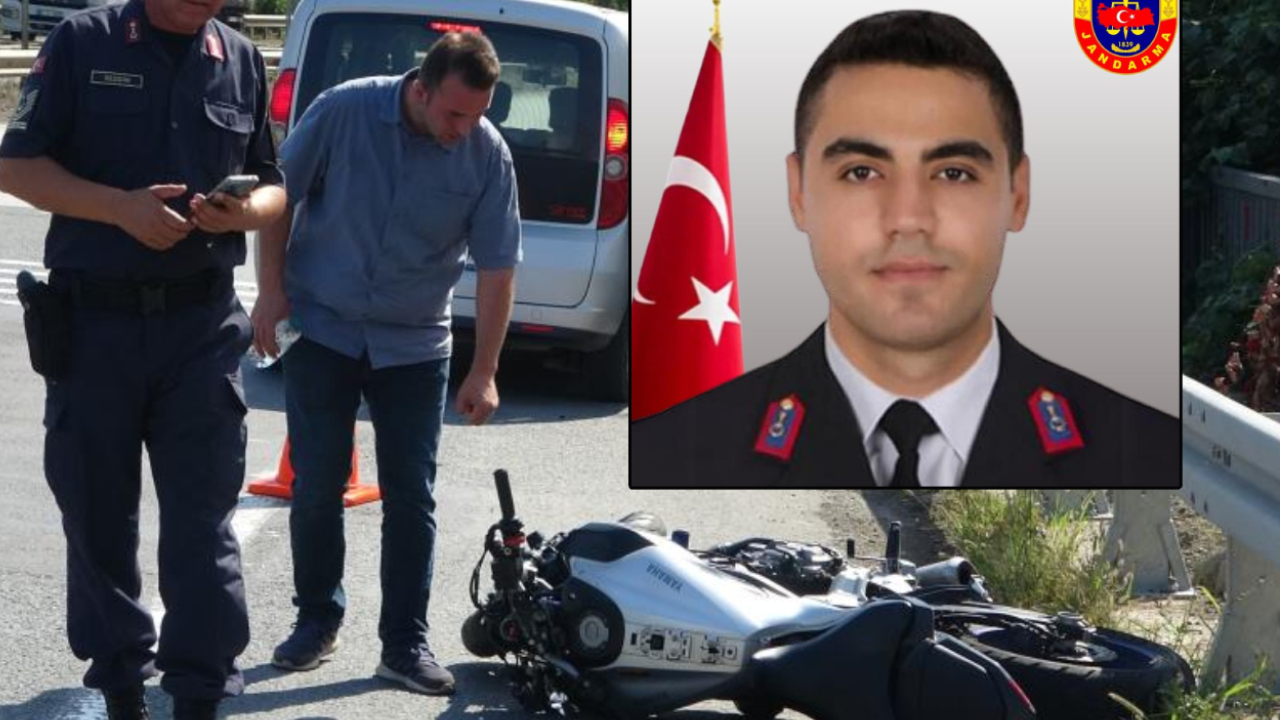 Acı haber Sakarya'ya ulaştı: Ordu'da motosikletin çarptığı Jandarma Astsubay Çavuş Mehmet Fatih Çangır şehit oldu