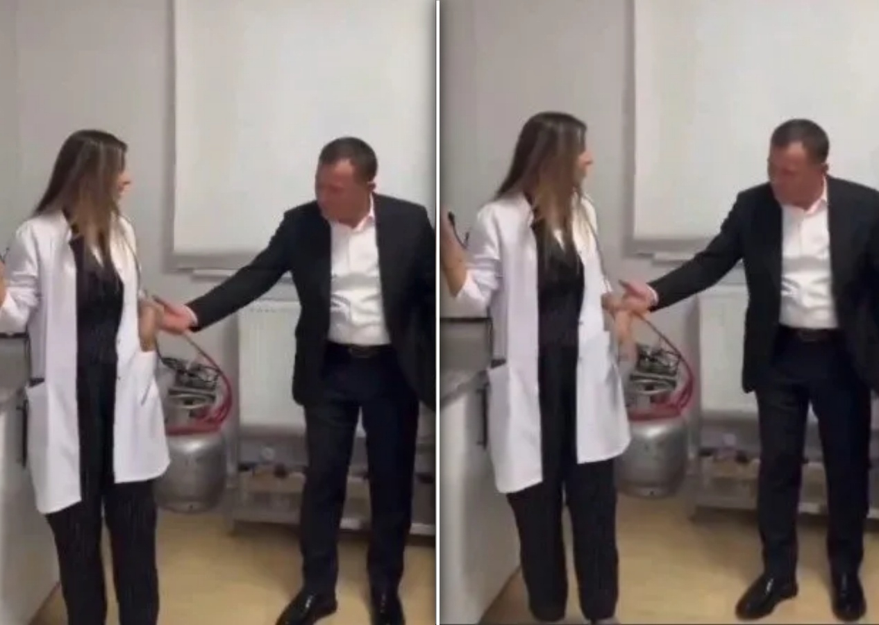CHP’li Nizip Belediye Başkanı Ali Doğan’dan kadın çalışana tepki çeken hareket! "Çıkart şunu"
