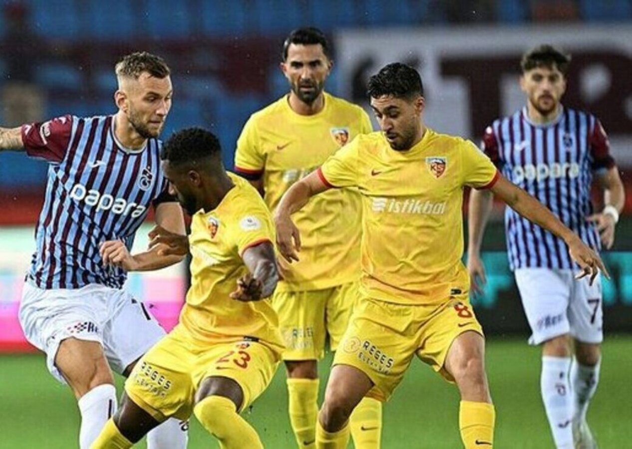 Trabzonspor 90+8'de geri geldi, galibiyete yine yetmedi! Trabzonspor 2 - 2 Kayserispor | Maçın özeti