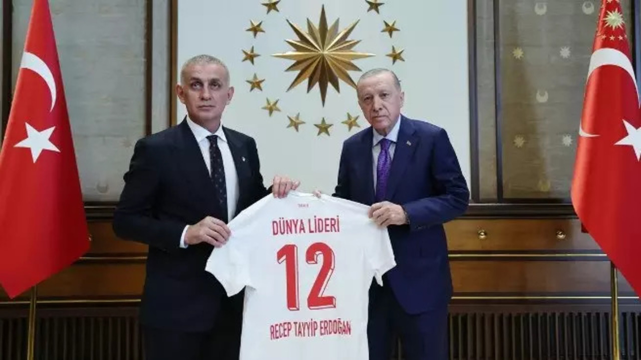 Cumhurbaşkanı Recep Tayyip Erdoğan, TFF Başkanı İbrahim Hacıosmanoğlu'nu kabul etti!