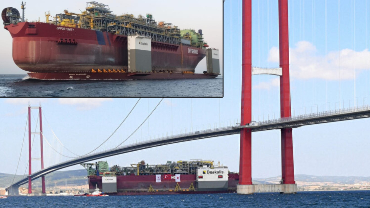 Türkiye'nin ilk yüzer gaz üretim platformu tek başına 4 milyon hanenin gaz ihtiyacını karşılayacak