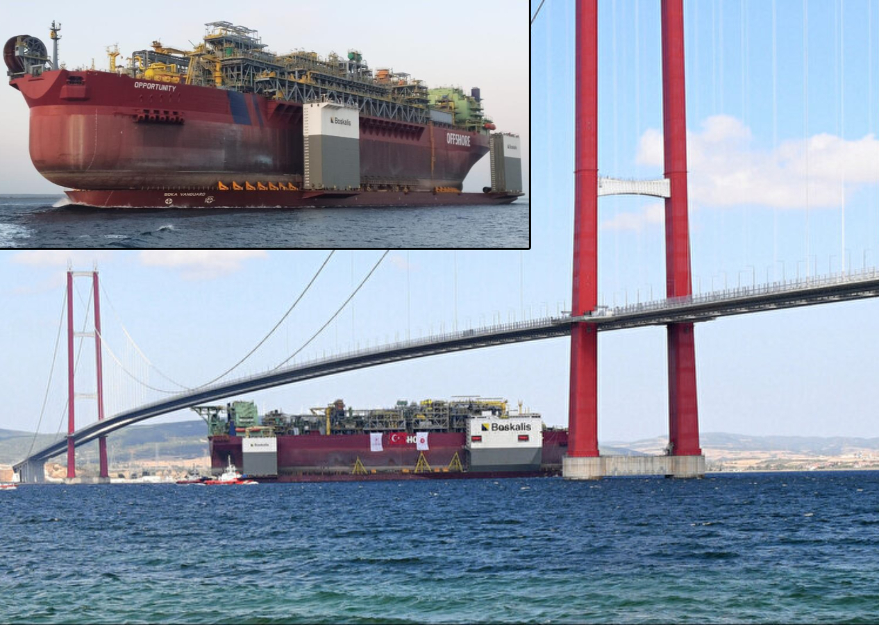Türkiye'nin ilk yüzer gaz üretim platformu tek başına 4 milyon hanenin gaz ihtiyacını karşılayacak