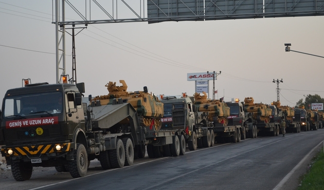 Zırhlı araçlar Cilvegözü Sınır Kapısı'na gönderildi...