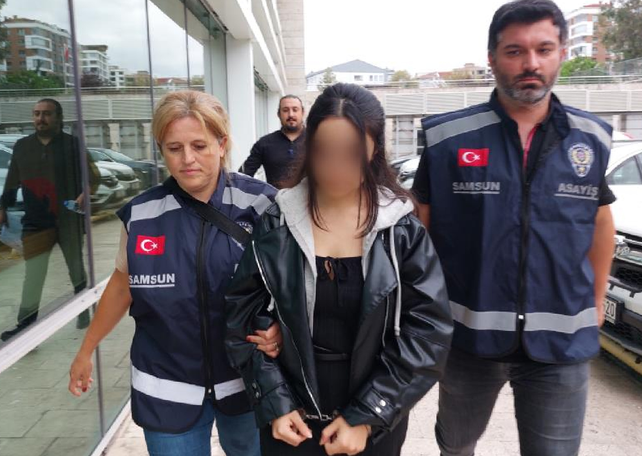 Samsun'a sevgilisiyle buluşmaya gelen genç kadın elini kana buladı!