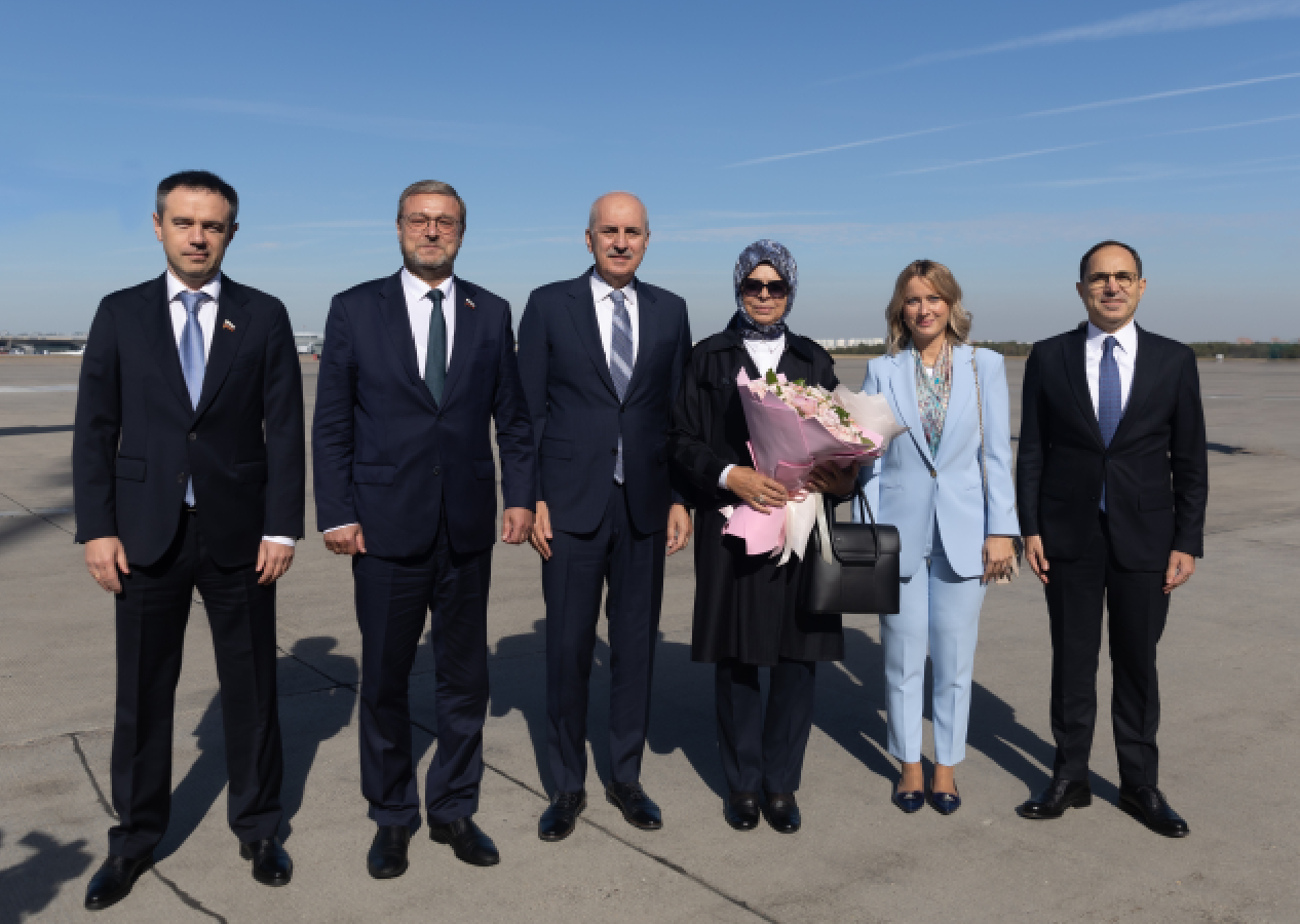 TBMM Başkanı Numan Kurtulmuş Putin’le görüşme üzere Moskova'da