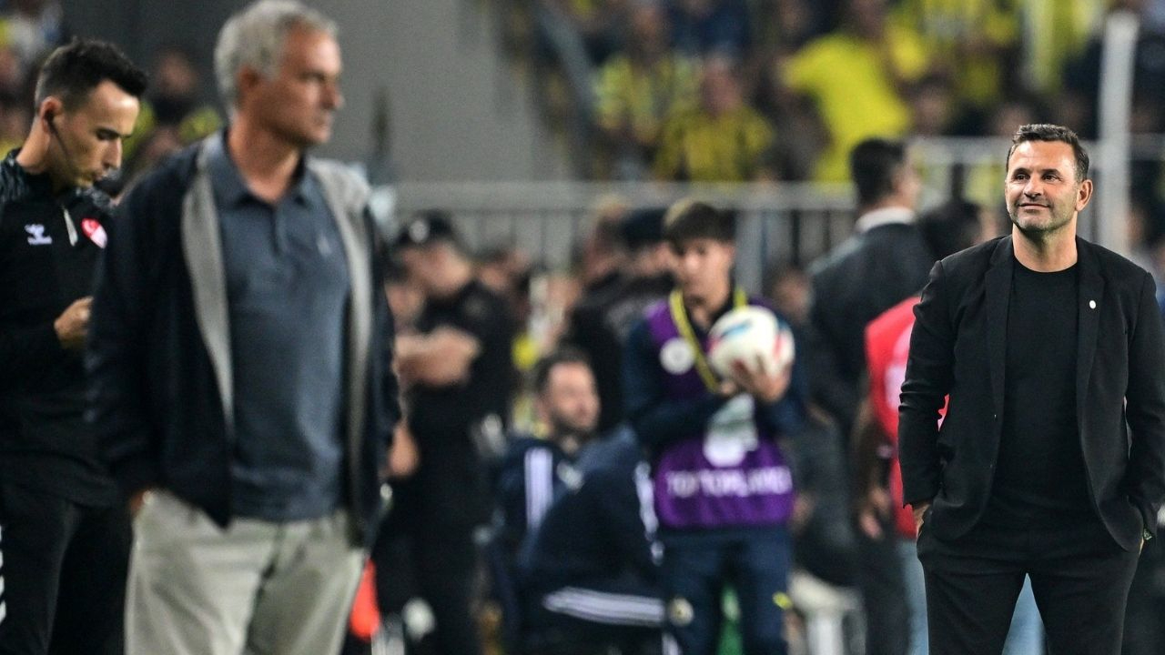 Sosyal medya sallandı: Okan Buruk'tan Jose Mourinho'ya çok konuşulan bakış!