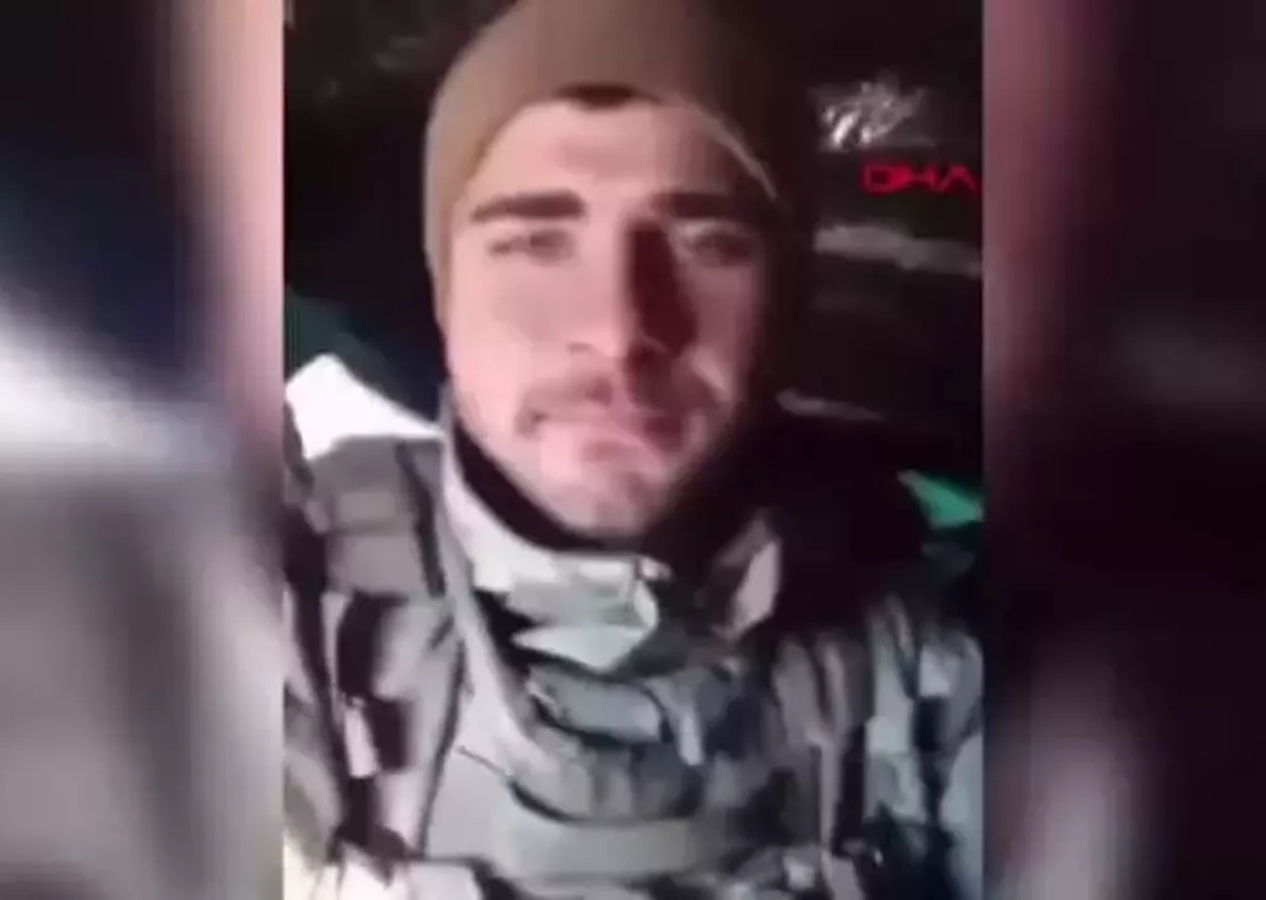 Şehit Maşallah Abakay'ın son görüntüleri! "Dedeleri tarih yazan torunlar, tarih yazar"
