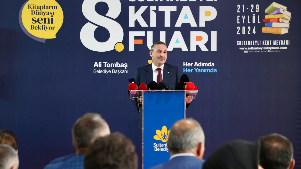 8. Sultanbeyli Kitap Fuarı başladı!